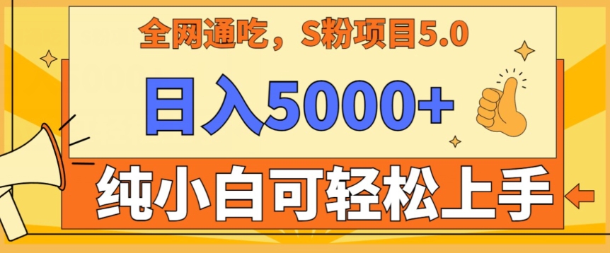 男粉项目5.0，最新野路子，纯小白可操作，有手就行，无脑照抄，纯保姆教学-紫爵资源库