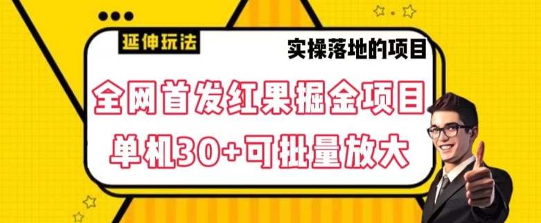 全网首发红果免费短剧掘金项目，单机30+可批量放大【揭秘】-紫爵资源库