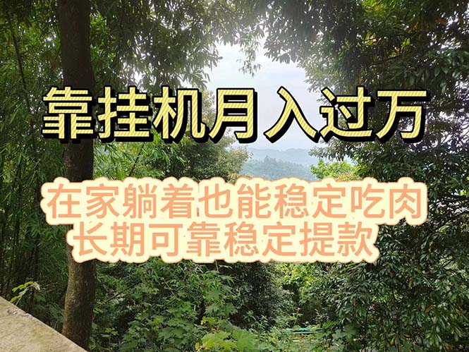 挂机掘金，日入1000+，躺着也能吃肉，适合宝爸宝妈学生党工作室，电脑…-紫爵资源库